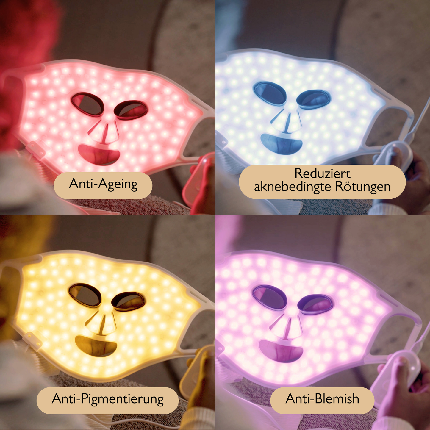 LED-Gesichtsmaske 100 für strahlend schöne Haut™