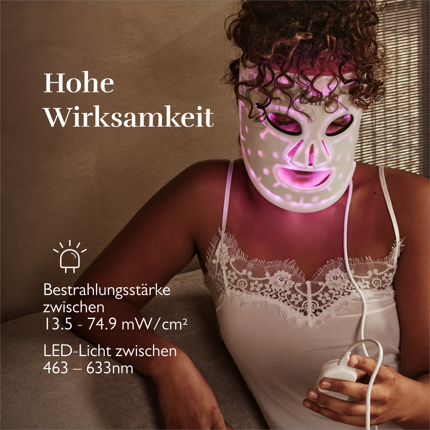 LED-Gesichtsmaske 100 für strahlend schöne Haut™