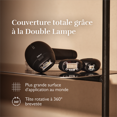 Silk'n 7 - Épilateur à la lumière pulsée avec tête rotative