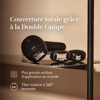 Silk'n 7 - Épilateur à la lumière pulsée avec tête rotative