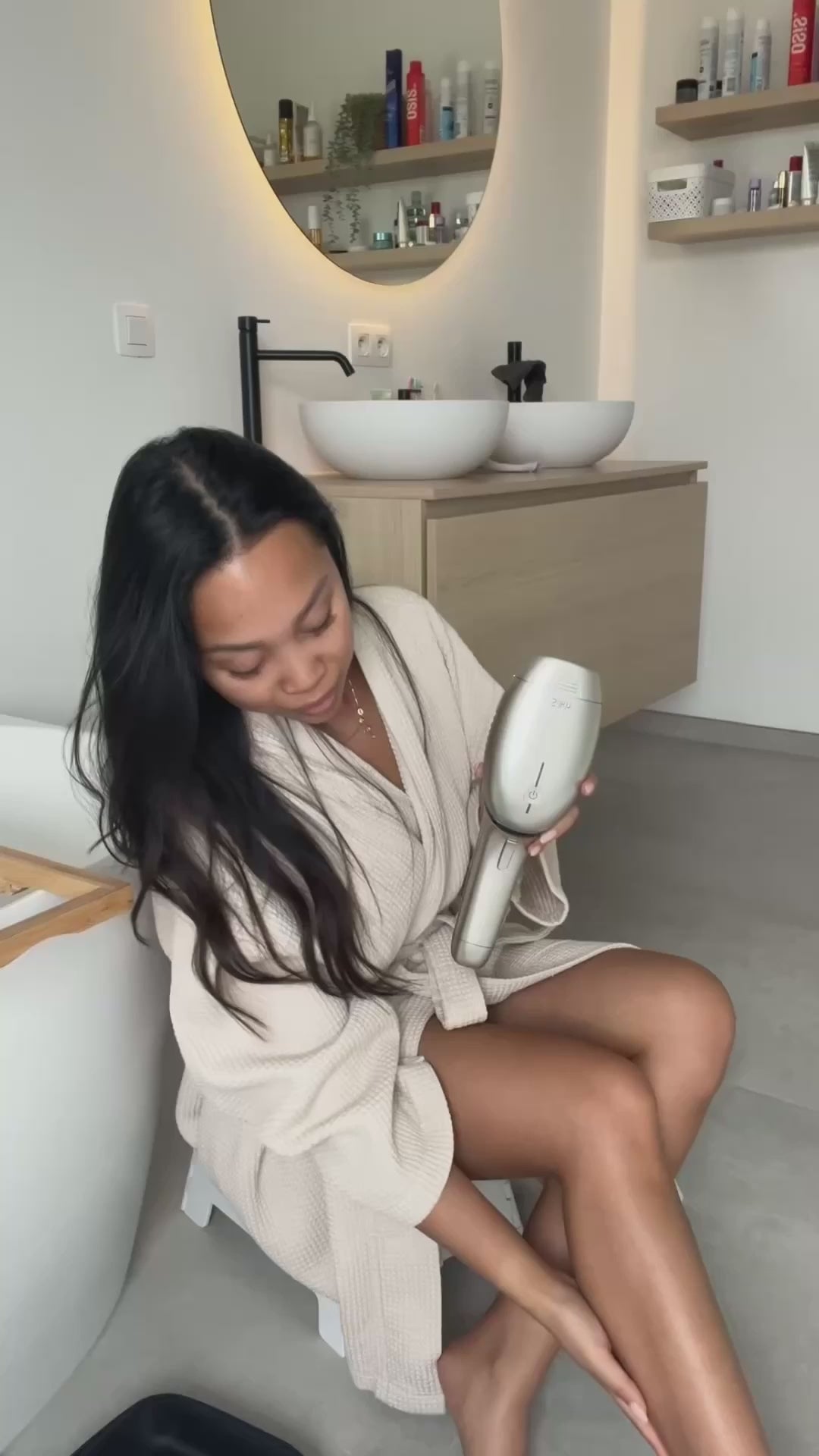 Silk'n 7 - Épilateur à la lumière pulsée avec tête rotative video